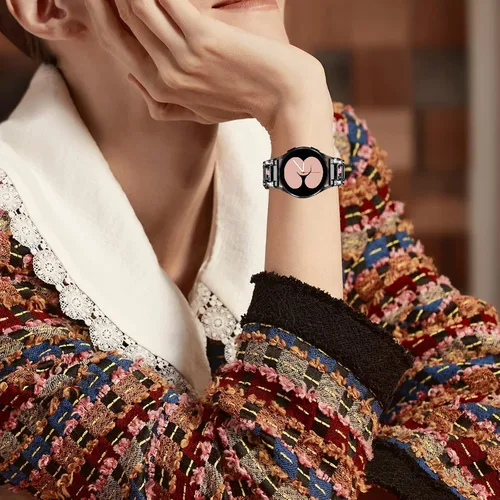 Miniatura 7 de NINKI Correa brillante compatible con Samsung Galaxy Watch 7/6/5/4 FE 1.575 in 1.732 in Classic 1.693 in 1.850 in/Classic 1.654 in 1.811 in/Active 2