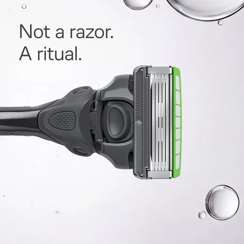 Miniatura 3 de Schick Hydro Sensitive - Recambios de cuchilla de afeitar, 12 unidades Maquinilla de afeitar de 5 hojas para hombre, cuchillas de afeitar, 12