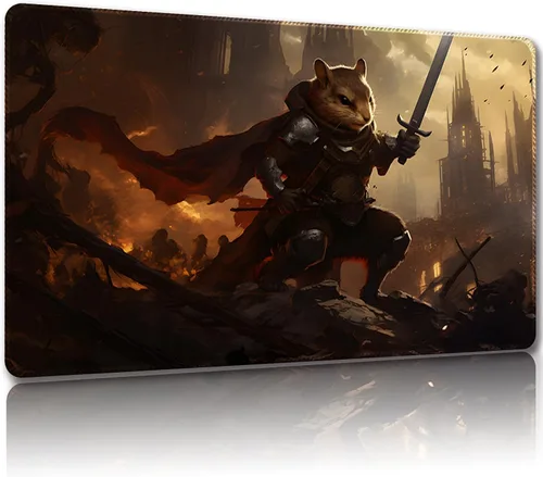 Miniatura 9 de Tapete de juego para MTG con bolsas de almacenamiento gratuitas – 24 x 14 pulgadas tapete de juego para juegos de mesa y juegos de mesa, con zonas