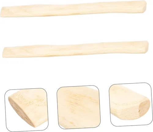 Miniatura 7 de DOITOOL 2 piezas de hacha de madera de repuesto de mango de hacha de hacha de madera de nogal, piezas de hacha, accesorios para el hogar, camping al