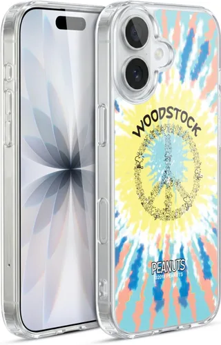Miniatura 137 de Head Case Designs Funda de gel Woodstock 50th con licencia oficial de Peanuts Snoopy Guitar 1969 [protección de grado militar] compatible con Apple