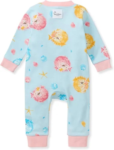 Miniatura 26 de Burt's Bees Baby - Pijama de una pieza para bebé, mameluco para dormir y jugar, algodón 100% orgánico, cremallera frontal