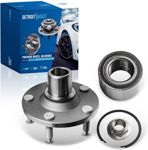 Miniatura 138 de Detroit Axle - Buje de cojinete de rueda delantera para Chevy Captiva Sport Equinox Pontiac Torrent Saturn Vue Suzuki XL-7 Cojinete de rueda