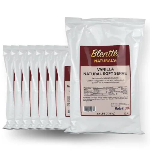 Miniatura 9 de Blentte Mezcla para Helado Suave en Polvo - Polvo Cremoso Natural para Heladera de Postres Congelados, Helado Casero, Gelato o Yogur - Mezcla