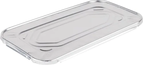 Miniatura 3 de Tapa de bandeja de mesa de vapor de papel de aluminio de tamaño 1/3 - 100/caja