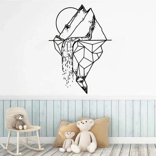 Miniatura 10 de Calcomanías de pared de campamento de verano, decoración de pared de bosque, para habitación de niños, diseño de guardería, 10