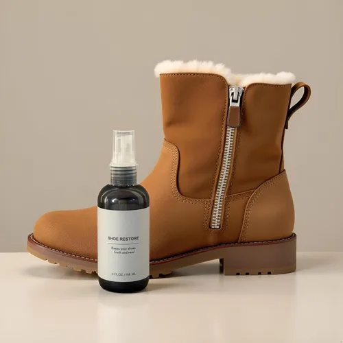 Miniatura 5 de Kit de cuidado de zapatos de gamuza, limpiador, acondicionador, spray impermeable, cepillo y borrador para tenis, botas, mocasines Protección