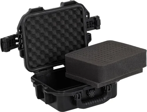 Miniatura 2 de MEIJIA Funda rígida y compacta impermeable de alta calidad para cámara con espuma de ajuste personalizable, protección completa con diseño ligero