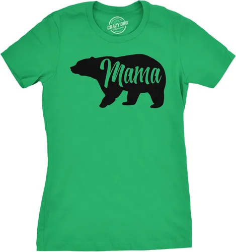 Camiseta para mujer con diseño de oso mamá, camiseta divertida para la mejor mamá, Día de las Madres