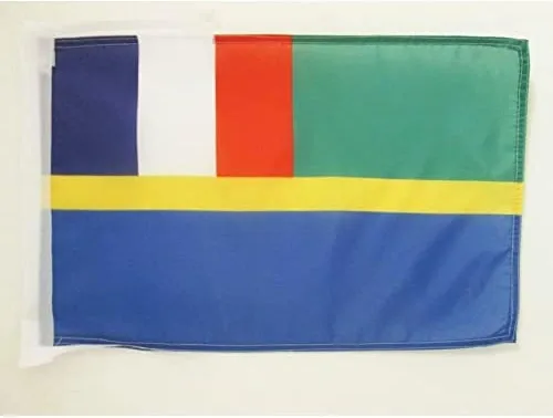 Miniatura 225 de Bandera de México AZ FLAG, 45.7 x 30.5 cm, con cordones - Pequeñas banderas mexicanas de 30 x 45 cm - Bandera de 45.7 x 30.5 cm