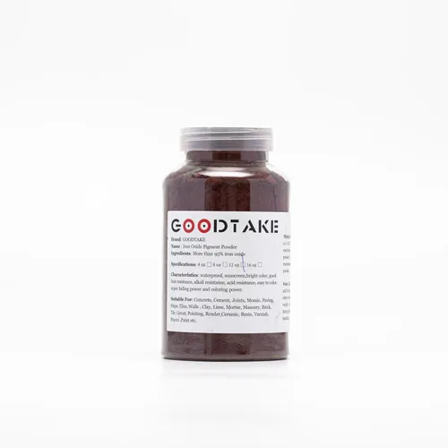 Miniatura 7 de GOODTAKE Pigmento de hormigón, polvo de óxido de hierro rojo vino, tinte de color cemento para azulejos, pintura, mortero, lechada, hormigón