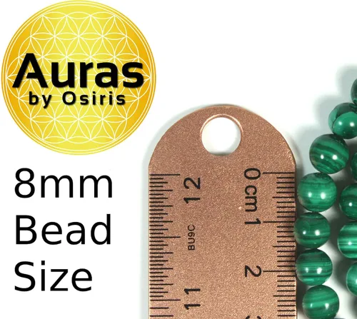 Miniatura 4 de Collar de cristal de malaquita para hombres y mujeres, joyería de malaquita con piedras preciosas auténticas, hecha a mano por el maestro chamán