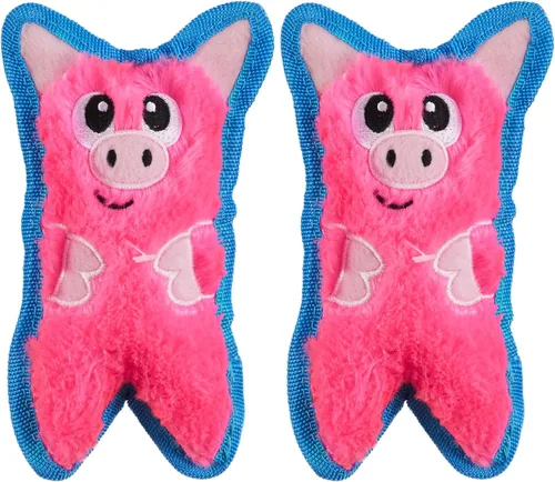 Miniatura 9 de Outward Hound Invincibles - Juguete de peluche para perro, XS zorro