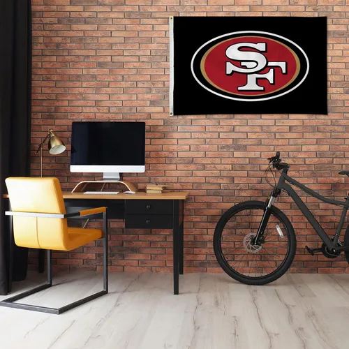Miniatura 2 de NFL Rico Industries - Bandera estándar de 3 x 5 pies, de una cara, para interior o exterior, decoración del hogar