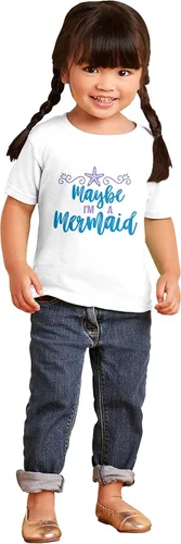 Miniatura 3 de Camiseta para niñas con texto en inglés "I'm A Mermaid Cute Daughter Beach Day