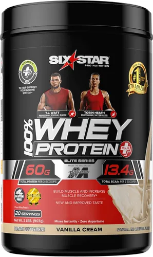 Miniatura 7 de Six Star Proteína de suero de leche en polvo de proteína de suero de leche Plus Aislado de proteína de suero y péptidos Proteína magra en polvo