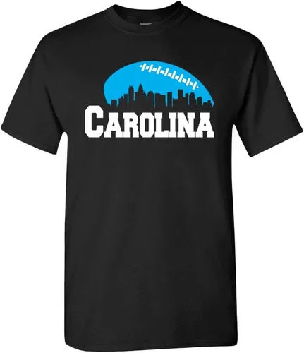 Miniatura 34 de Xtreme Apparrel City Skyline - Camiseta de hombre para los aficionados al fútbol americano Baltimore - Camisa púrpura