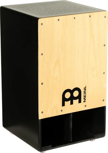 Meinl Subwoofer Bass Cajon Box Drum con trampas internas - NO FABRICADO EN CHINA - Superficie de juego de fresno blanco americano, GARANTÍA DE 2