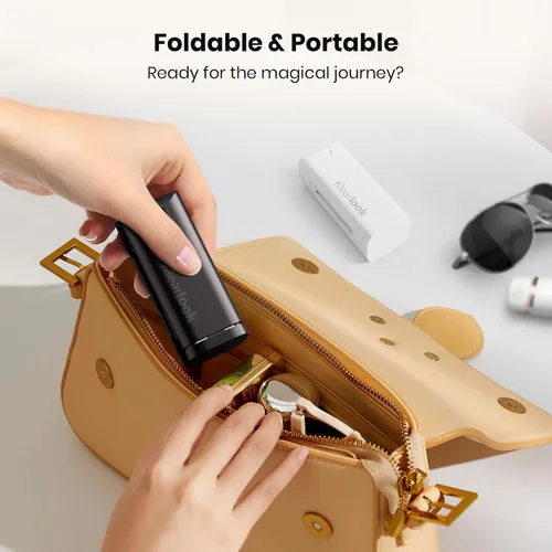 Miniatura 6 de Klearlook - Paquete de 2 soportes universales para teléfono de avión, rotación de 360 grados, soporte de teléfono esencial de viaje para escritorio