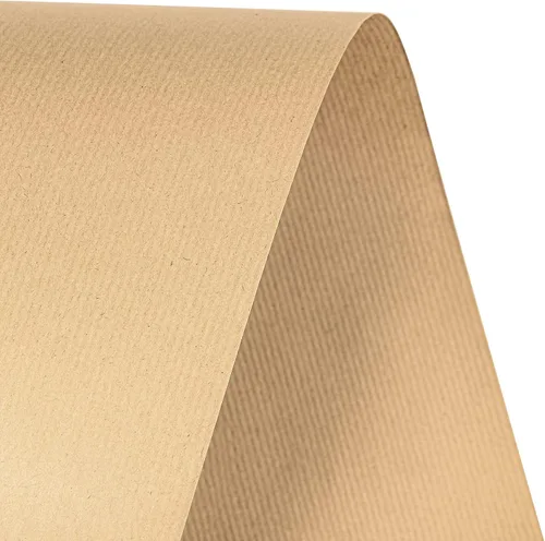 Miniatura 6 de RUSPEPA Rollo de papel kraft marrón – 17.5 pulgadas x 32.8 pies – Papel de estraza forrado teñido reciclable perfecto para manualidades, arte