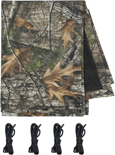 Miniatura 12 de Heavy Duty 4 Mil Tarp Cover Waterproof UV Resistant Tarpaulin Used for Outdoor, Hunting, Camping, Backpacking, Canopy Tent, Ground Tarp, Cover Boat