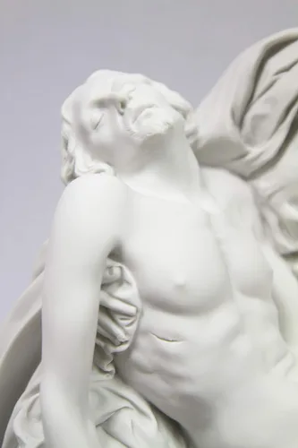 Miniatura 6 de Estatua católica de Pieta Michelangelo de 18 pulgadas Jesús María Vittoria Collection Made in Italy
