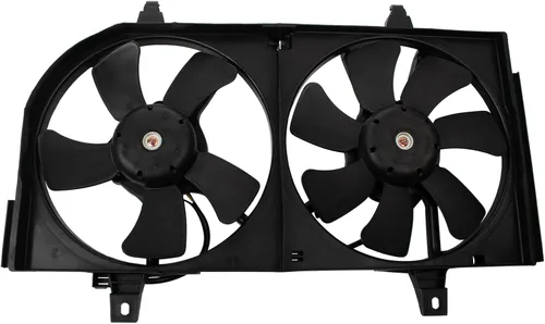 Miniatura 151 de TRQ Conjunto de ventilador de refrigeración dual del radiador compatible con Toyota Highlander 2008-2013 TO3115155