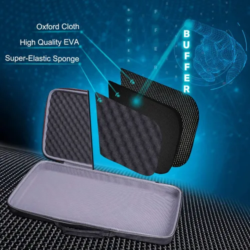 Miniatura 7 de XANAD Funda para controlador Numark Mixtrack Platinum FX o Mixtrack Pro 3 DJ - Bolsa de transporte de almacenamiento duro