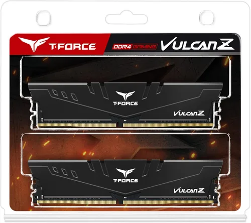 Miniatura 9 de TEAMGROUP T-Force Vulcan Z DDR4 16GB Kit (2x8GB) 3200MHz (PC4-25600) CL16 Módulo de memoria de escritorio Ram Negro TLZBD416G3200HC16FDC01