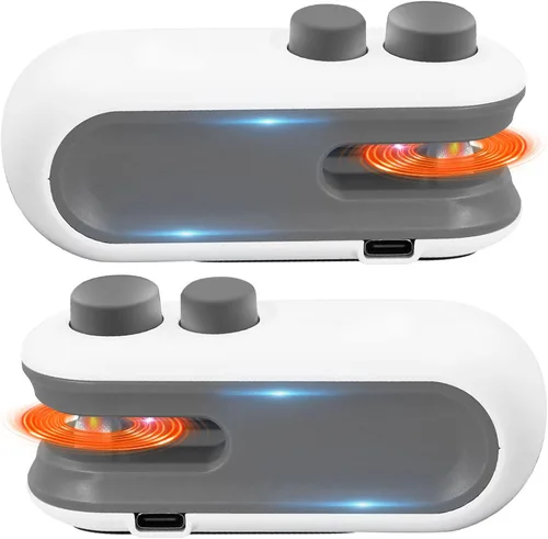 Miniatura 11 de Sellador de bolsas de chips recargable 2 en 1 con cortador, máquina portátil de sellado térmico USB C para chips, herramienta de sellado térmico
