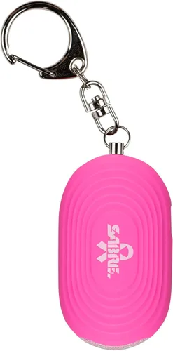 Miniatura 13 de Alarma personal 2 en 1 de SABRE con luz LED, sirena de seguridad personal de 130 dB, gancho de enganche para acceso instantáneo, rango de 1,250 pies