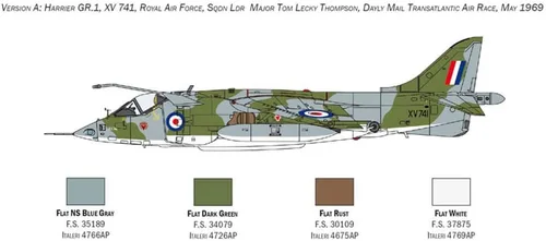 Miniatura 3 de Italeri Hawker Harrier GR.I