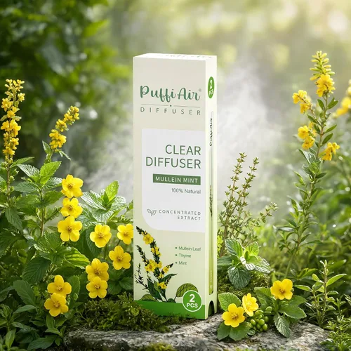 Miniatura 7 de PUFFIAIR Juego de varillas de fragancia botánica, gordolobo a base de plantas, aroma botánico de tomillo y menta, accesorio de fragancia personal