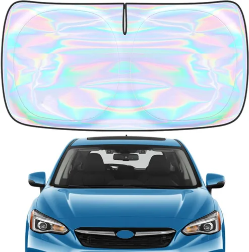 Miniatura 98 de Parasol para parabrisas Rivian R1S R1T 2022-2026 – Parasol compatible con Rivian R1S R1T plegable para ventana delantera, protector de visera solar