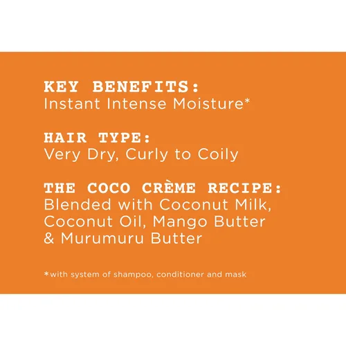 Miniatura 3 de Mantequilla humectante para cabello rizado muy seco Carol's Daughter Coco Creme, con aceite de coco y mantequilla de mango, sin parabenos y sin