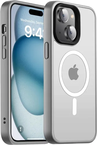 Miniatura 12 de Funda magnética fuerte para iPhone 12 Pro Max [Protección de grado militar de 10 pies] Compatible con MagSafe, funda protectora a prueba de golpes