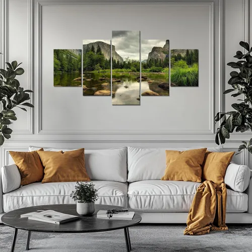 Miniatura 2 de Arte de Pared de Yosemite, Decoración de Pared del Parque Nacional Yosemite, Imagen de Paisaje de Montañas de California EE.UU., Impresión en 60Lx