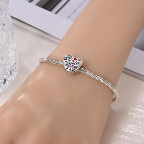 Miniatura 62 de LIGHTDOG Abalorios de plata de ley 925 para pulseras Pandora, collares para mujer, cuentas colgantes, cuentas de joyería, regalos para mujeres