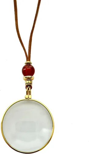 Miniatura 18 de by Wendra Collar con aumento, elementos naturales para aumentar la visión y la energía. ¡Deja tus lentes de lectura en casa! La Loupe