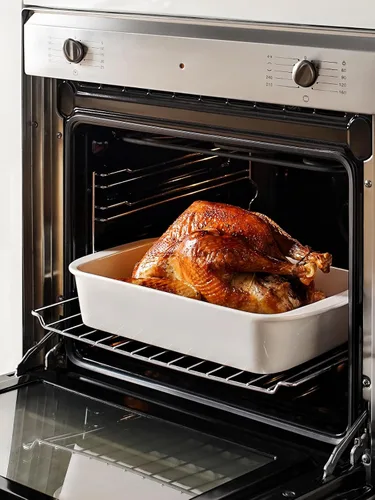 Miniatura 6 de LE TAUCI Fuentes Hondas para Horno, Juego de Fuentes de Cerámica para Hornear de 13.7"x9.6" con Rejillas para Asar, Moldes Grandes para Lasaña
