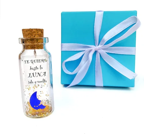 Miniatura 12 de Kseniya Revta Mensaje romántico en una botella para regalar a tu novio o novia - Tarro de los deseos con una tarjeta para tu esposo o esposa