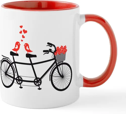 Miniatura 16 de CafePress Bicycle Bike Riding 11 Oz Ceramic Mug 11 oz (325 ml) Ceramic Coffee Mug