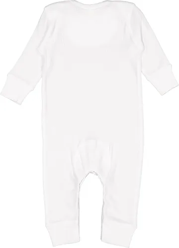 Miniatura 2 de RABBIT SKINS Body de manga larga para bebé niño y niña recién nacido 0-3 a 24 meses Blanco