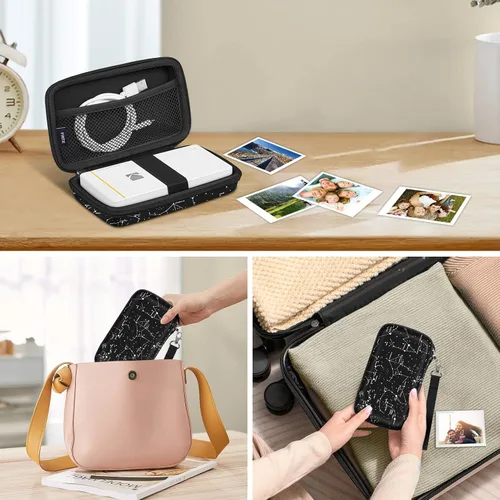 Miniatura 7 de Fintie Funda protectora para cámara e impresora Kodak Step/Mini 2 HD/PRINTOMATIC/Kodak Smile - Funda de transporte rígida a prueba de golpes