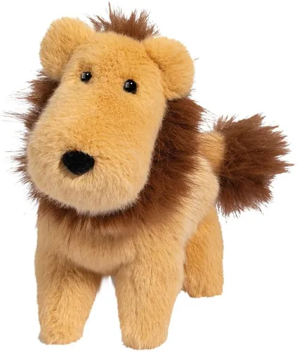 Douglas Lloyd Bozal de león de peluche de 6 pulgadas