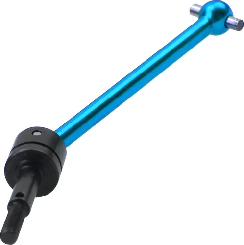 Miniatura 5 de 4 piezas de aluminio CVD de Vgoohobby Junta de eje de transmisión CVD compatible con Tamiya TT02B TT-02B DT02 DT03 DF02 1/10 RC Car (azul)
