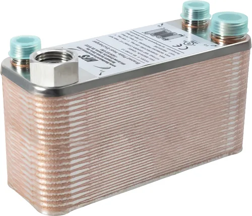 Miniatura 9 de HFS (R) Intercambiador de calor de acero inoxidable 304 de 40 placas de cerveza casera, 7.5 x 2.9 pulgadas, M&F GARDEN COMBO x 1/2 pulgada macho