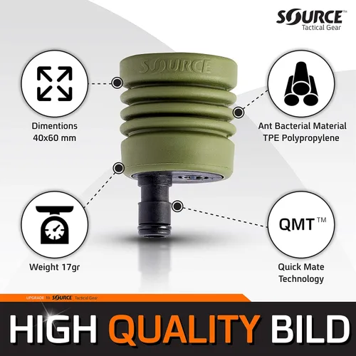 Miniatura 5 de Source Adaptador de tubo universal táctico para sistemas de hidratación