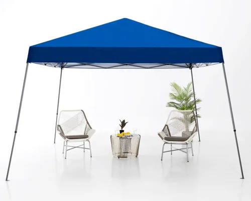 Miniatura 6 de ABCCANOPY - Toldo autodesplegable y estable para exteriores, base de 10 x 10 pies, parte superior de 8 x 8 pies, color azul cielo