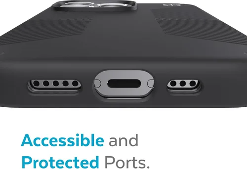 Miniatura 8 de Speck Presidio2 Grip - Funda para Apple iPhone 13 Pro Max y 12 Pro Max, color negro
